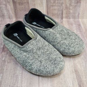 Mahabis Woman's Size 37 Classic Lined Slipper Gray